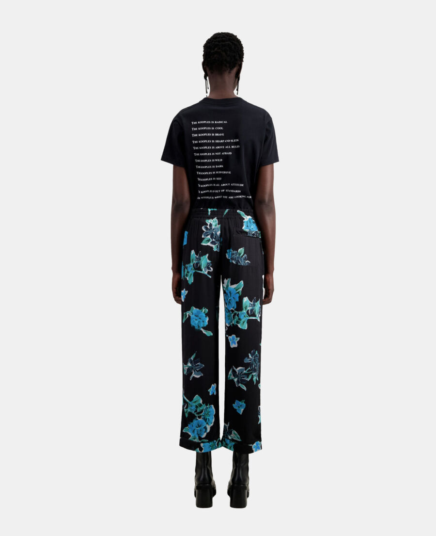 pantalon imprimé