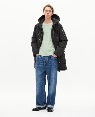 The Kooples MEN STONE grey water-repellent parka
