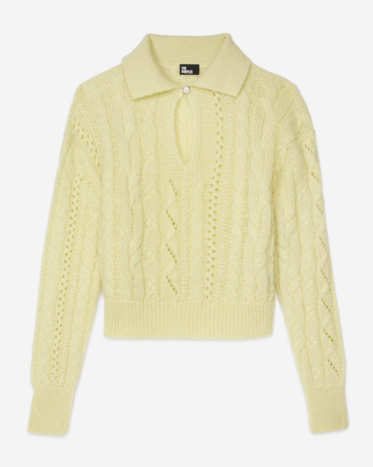The Kooples MUJER YELLOW jersey amarillo mezcla lana