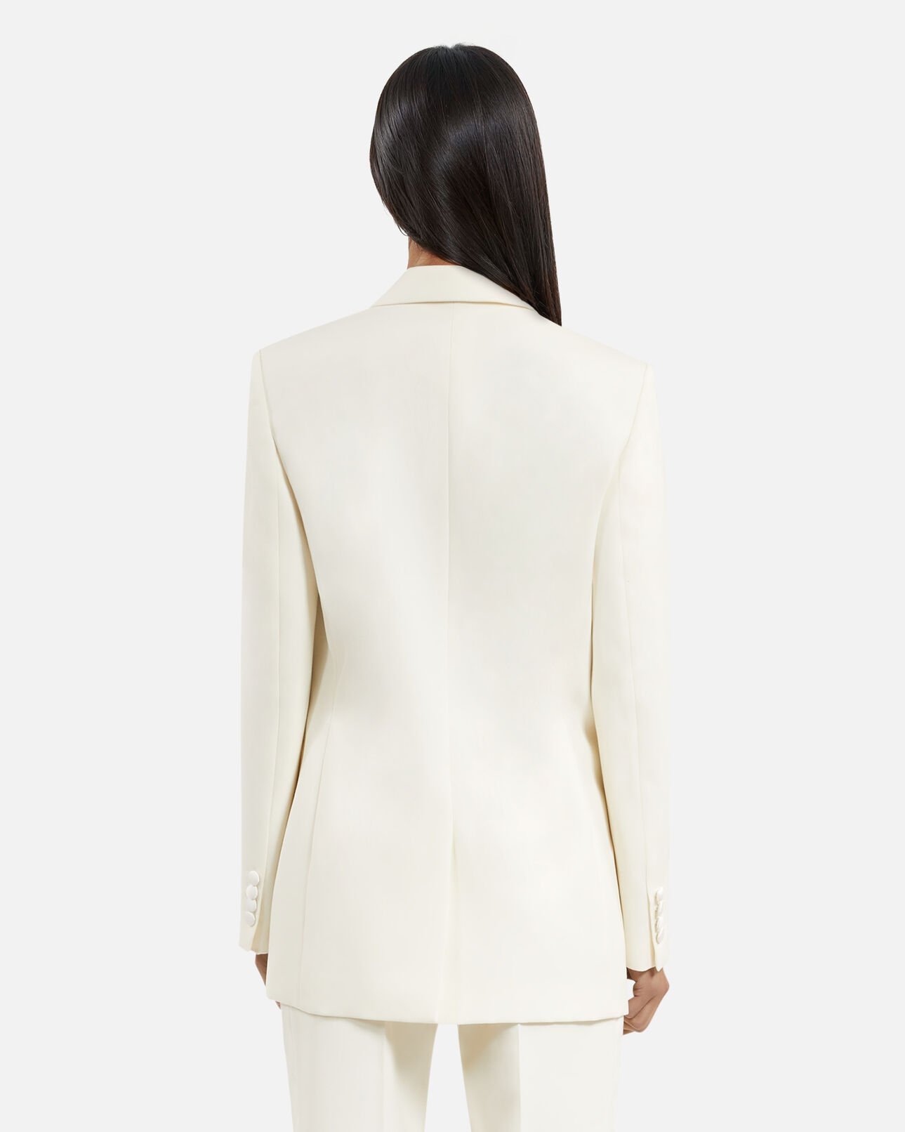 The Kooples FEMME ECRU veste de smoking écrue