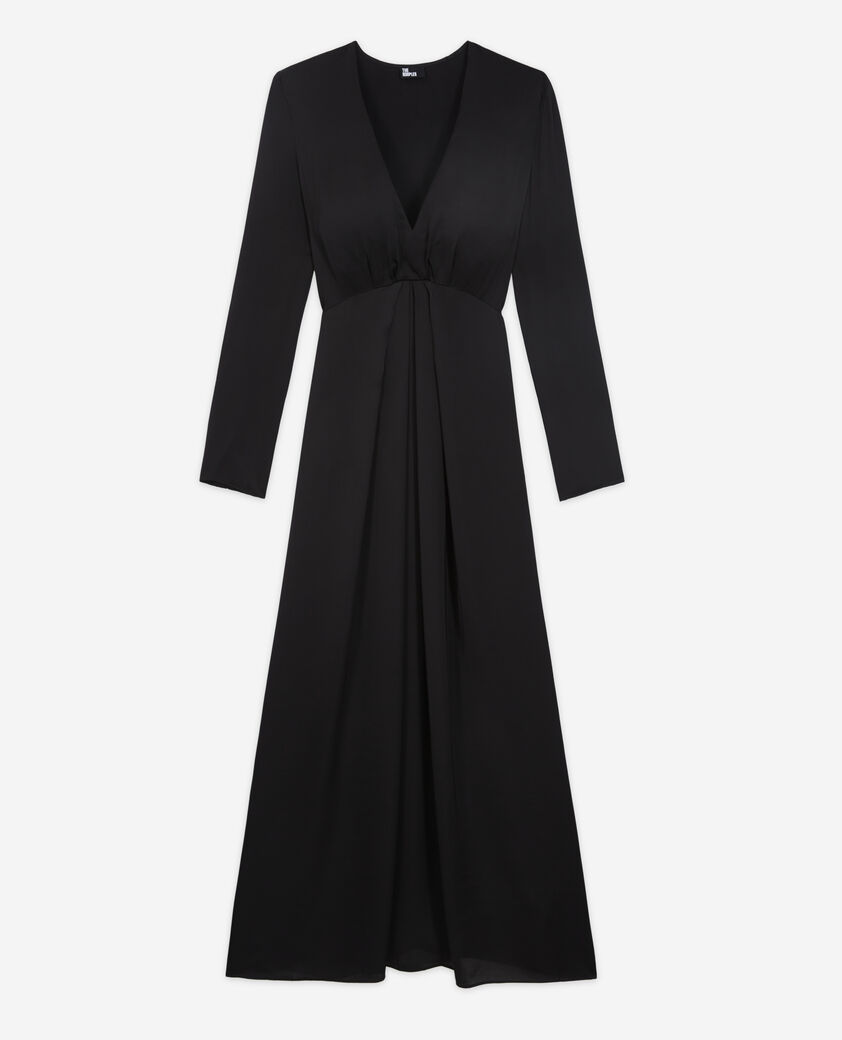 The Kooples WOMEN BLACK long black dress