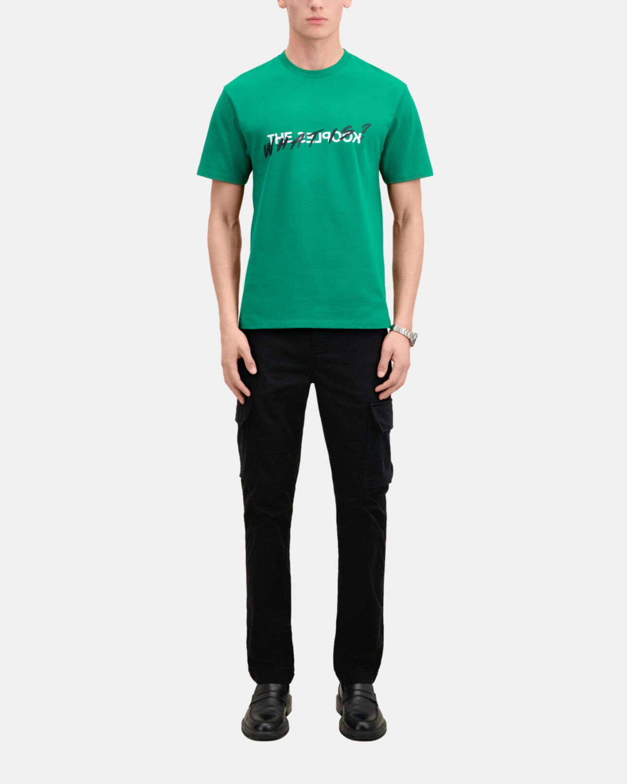 The Kooples HOMME FOREST t-shirt homme what is vert