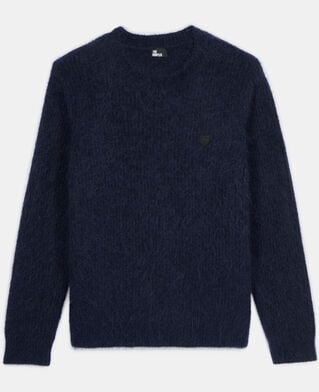 The Kooples HOMBRE NAVY jersey mohair lana azul marino