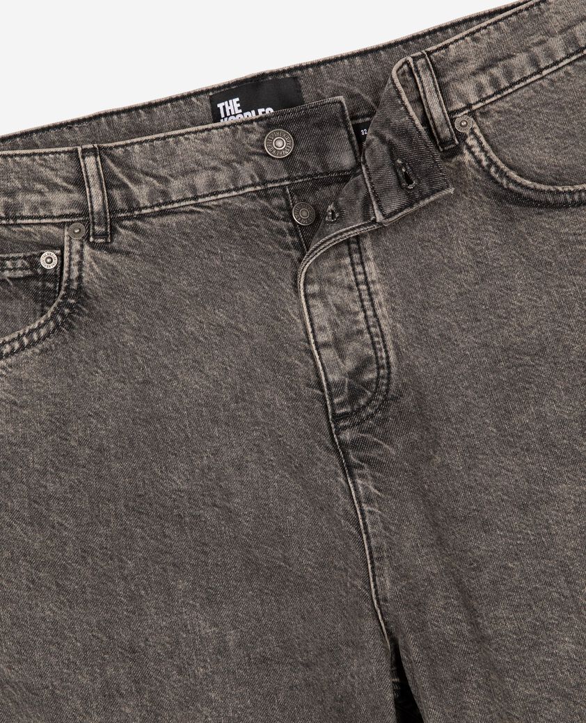 The Kooples HOMME DENIM GREY jean baggy gris