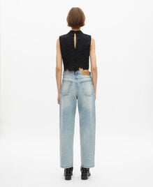 , BLUE BLEACHED / NAVY, hi-res image number null