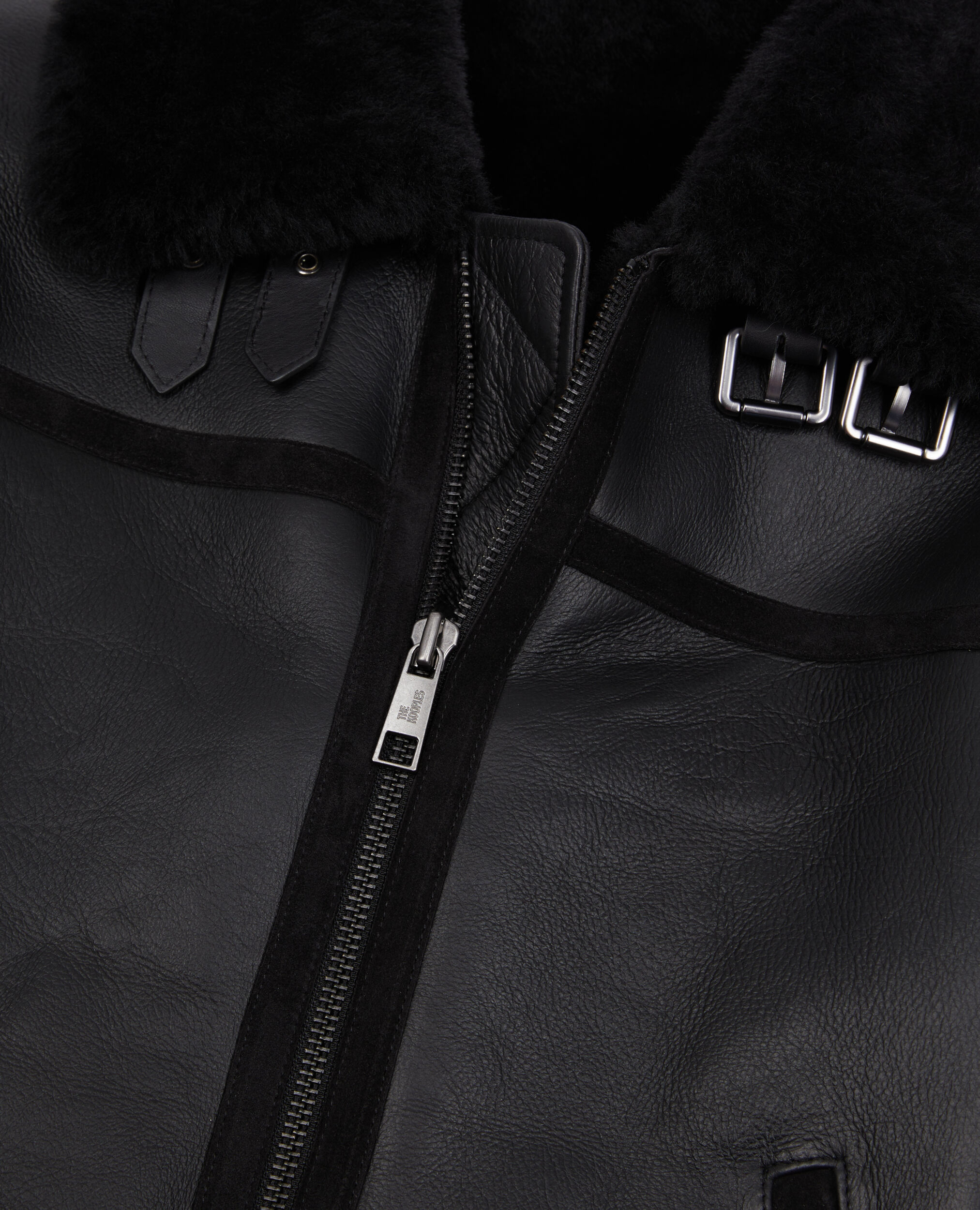 The kooples shearling jacket clearance