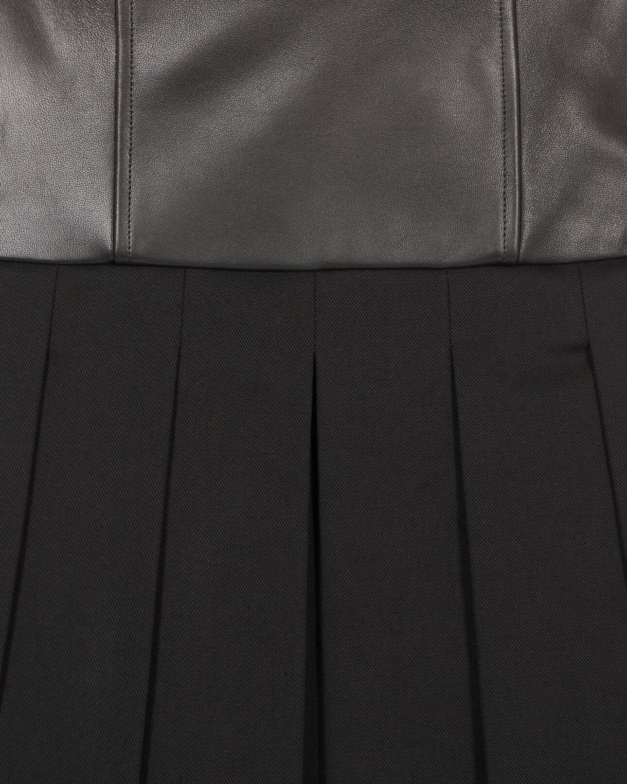 The Kooples WOMEN BLACK short black strapless dress