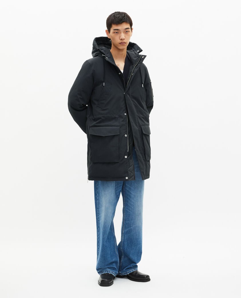 The Kooples MEN STONE grey parka