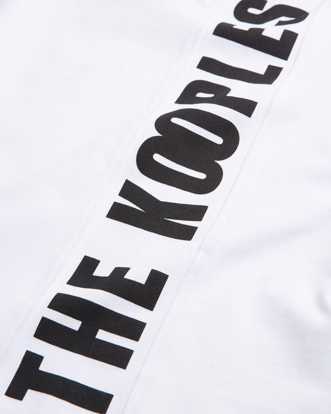 The Kooples HOMBRE WHITE camiseta con logotipo the kooples blanca