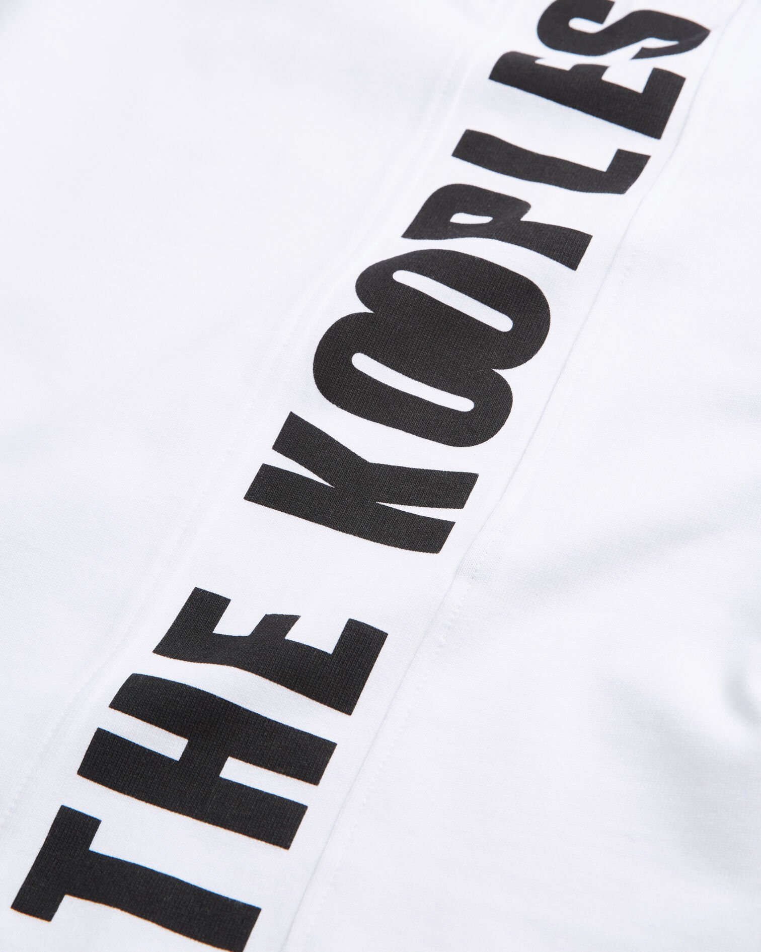 Camiseta con logotipo The Kooples blanca, WHITE, hi-res image number null