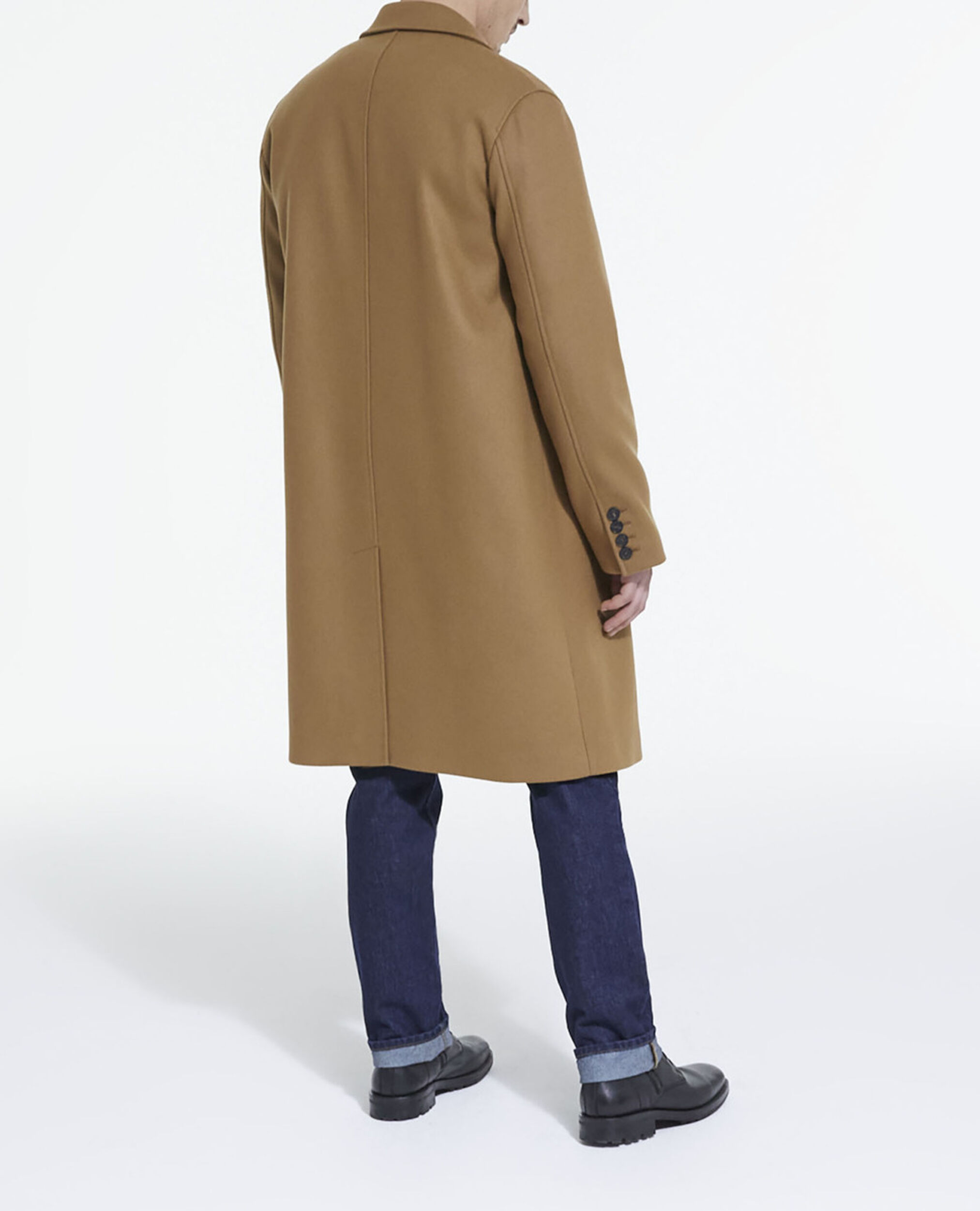 Camel wool coat, CAMEL, hi-res image number null