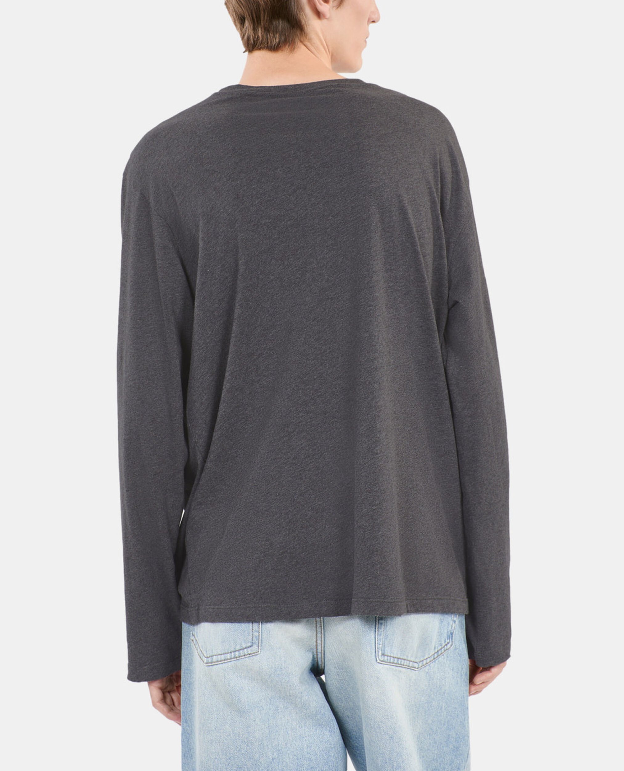 Langärmeliges, graues T-Shirt, ANTHRACITE MELANGE, hi-res image number null