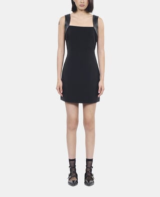 The Kooples FEMME BLACK robe courte noire