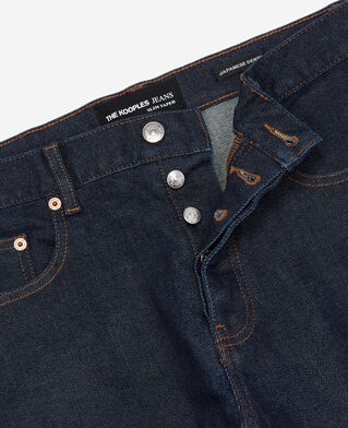 The Kooples H BLUE BRUT slim-fit dark blue jeans