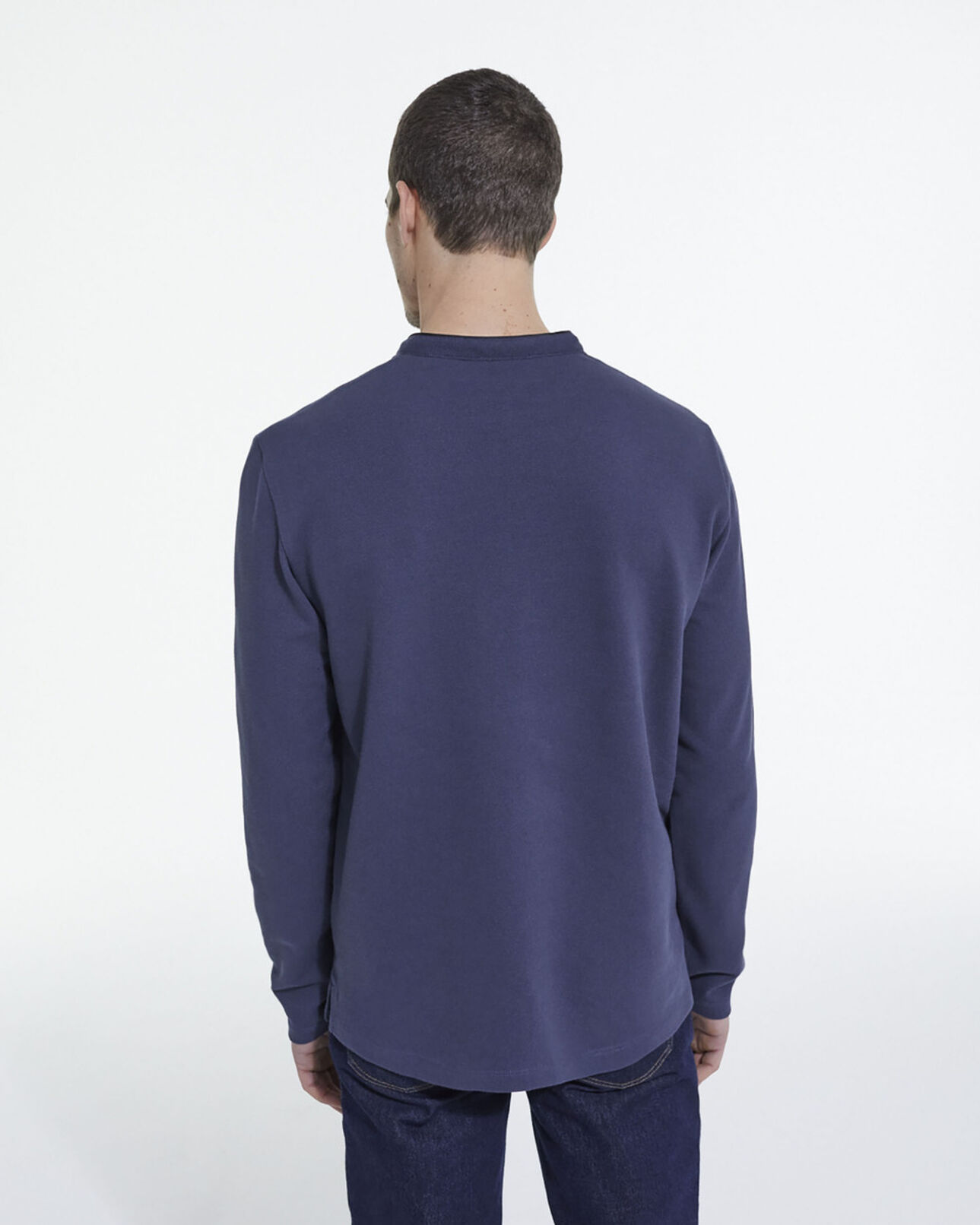 The Kooples MEN NAVY navy blue polo