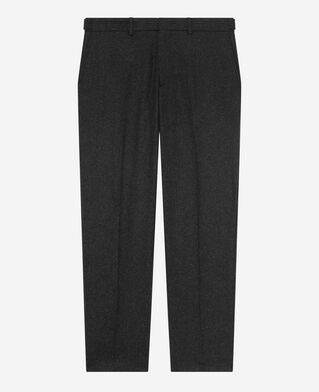 The Kooples HOMME MIDDLE GREY pantalon ajusté gris foncé