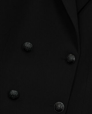 The Kooples FEMME BLACK robe tailleur courte noire