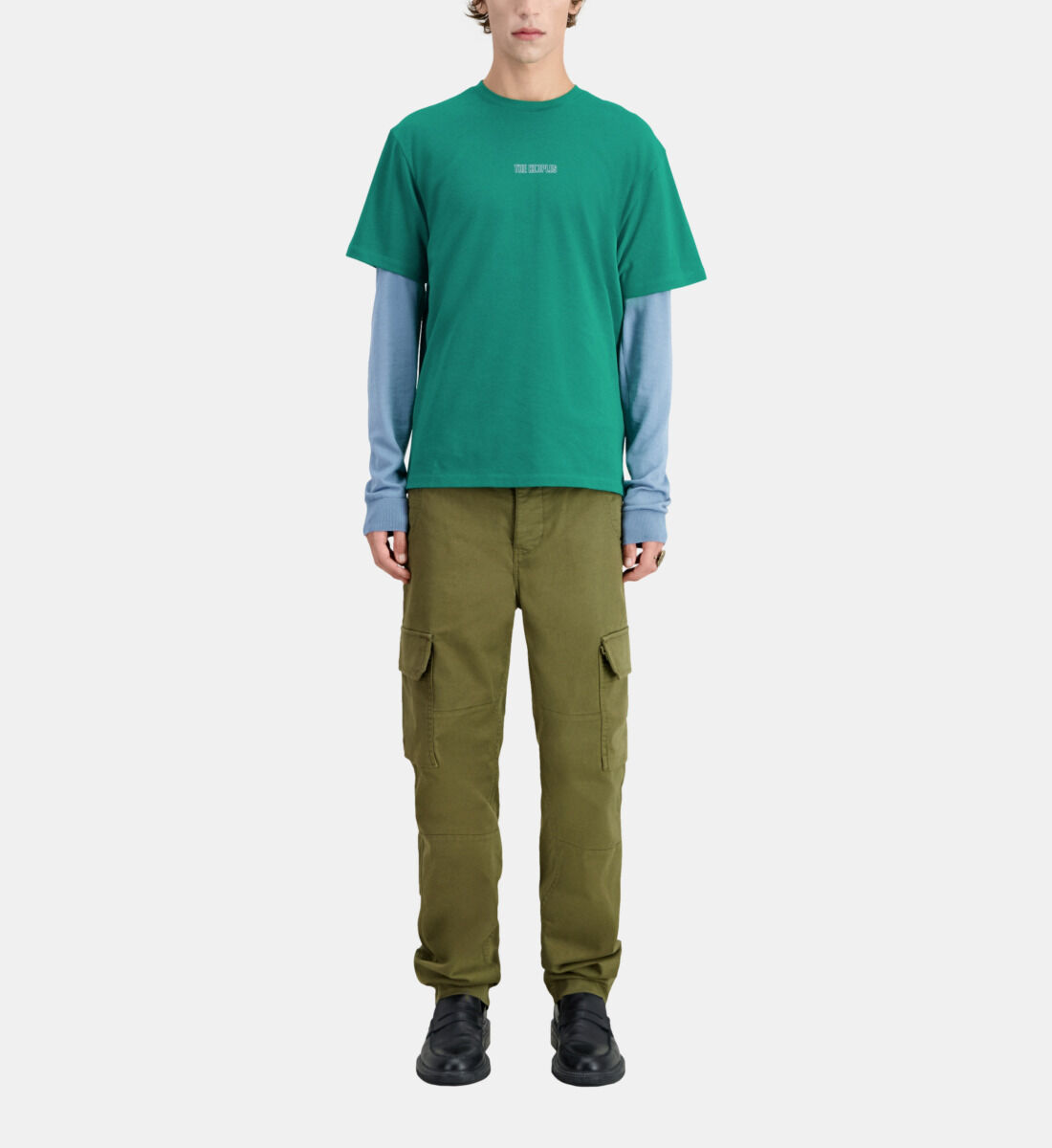 Balenciaga neon clearance green t shirt