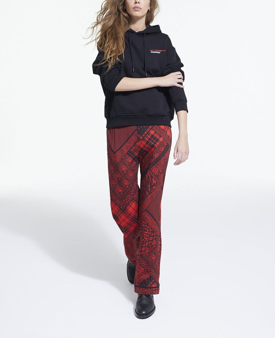 The Kooples FEMME BLACK sweat i love kooples noir