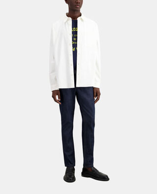 The Kooples H ECRU ecru corduroy shirt