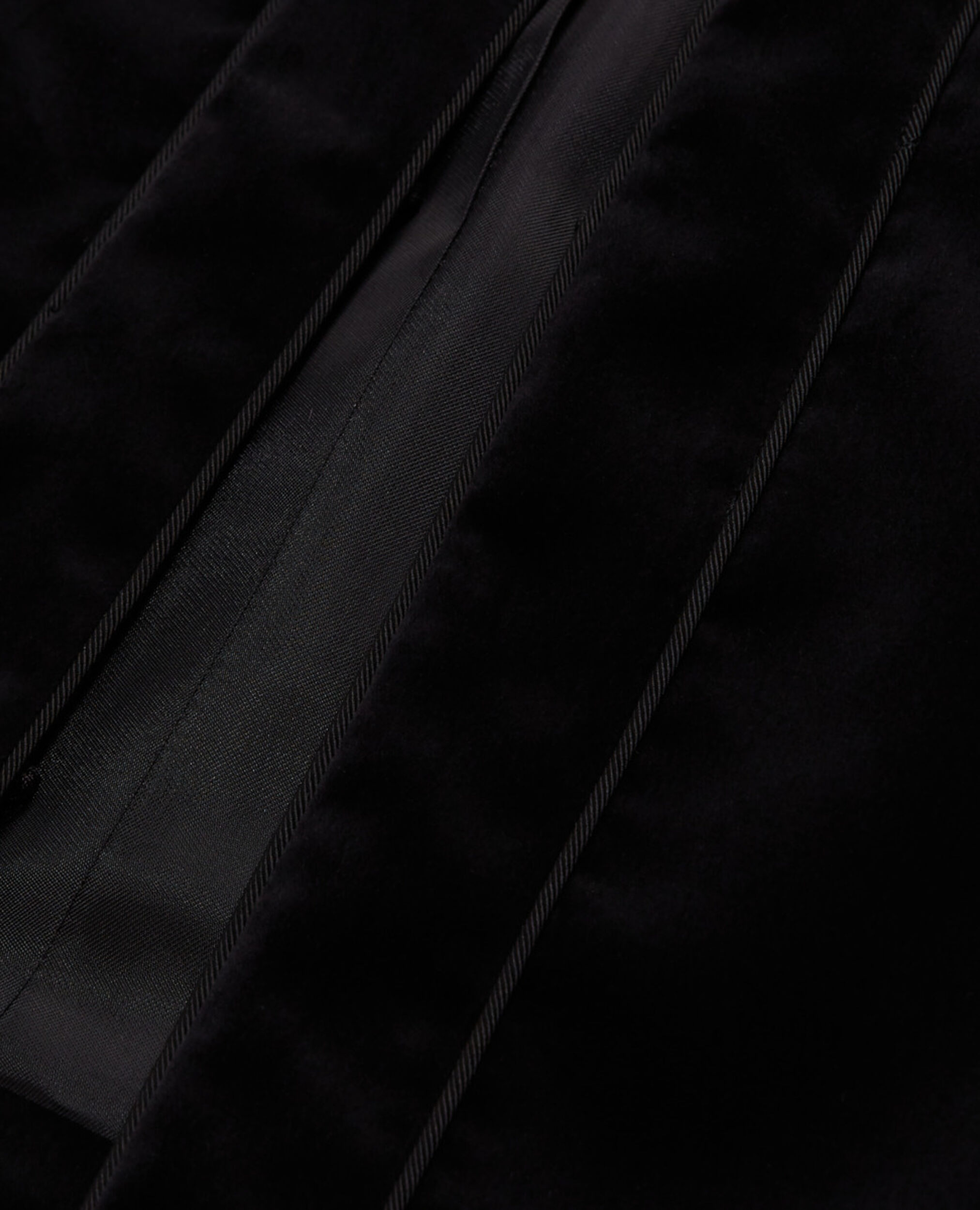 Black velvet jacket, BLACK, hi-res image number null