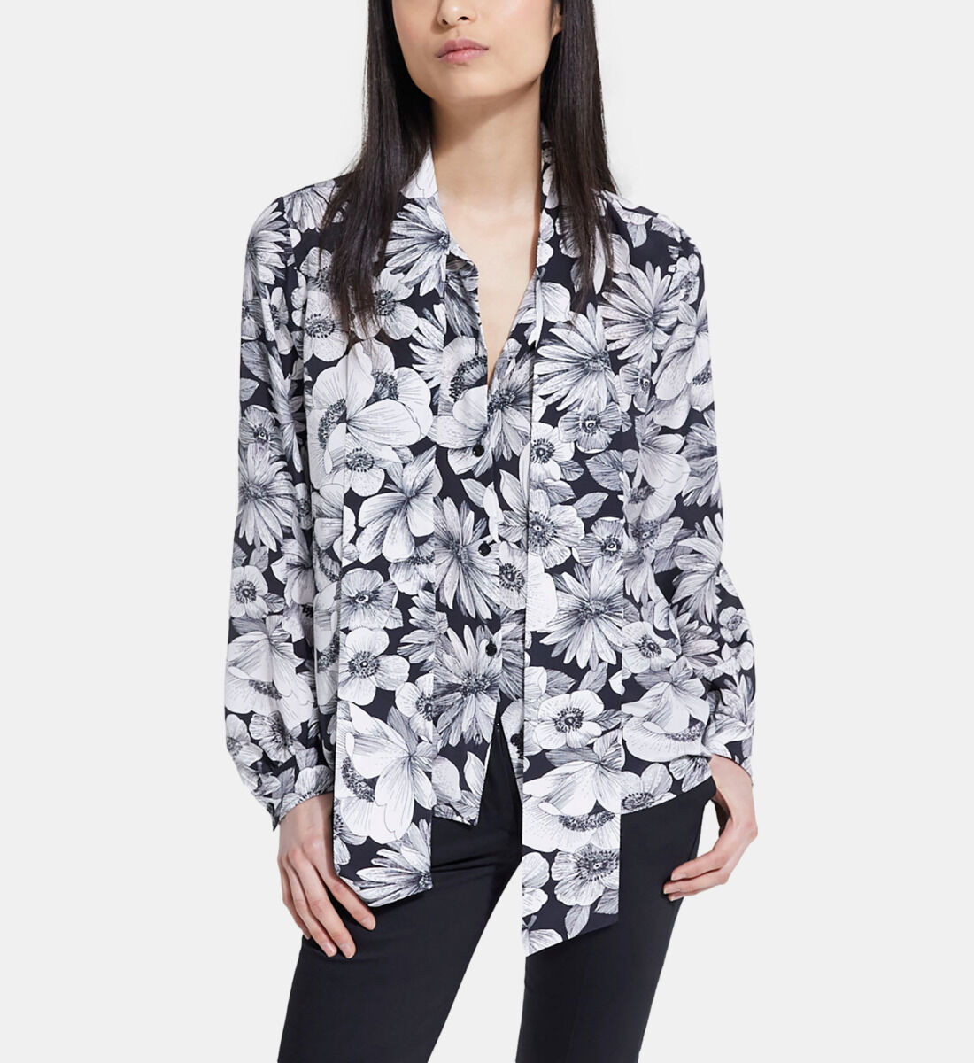Chemisier lavallière zara sales