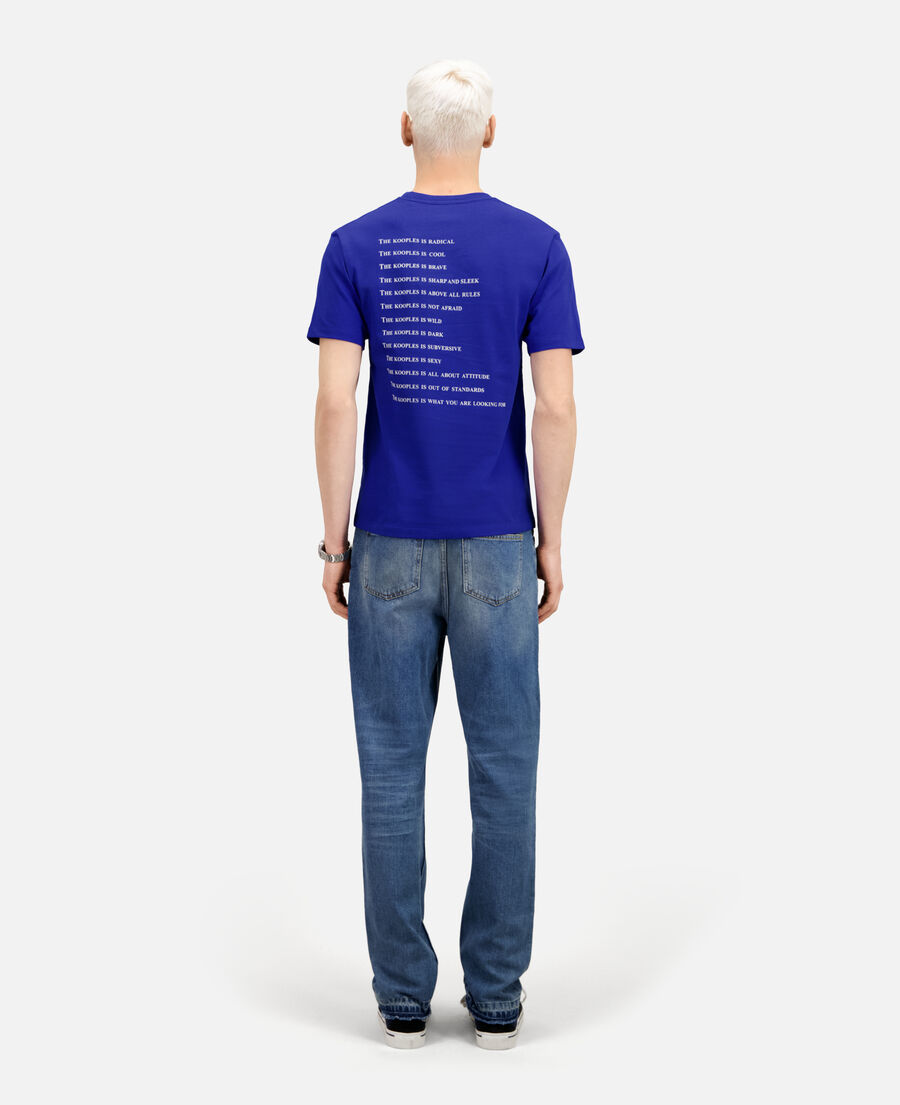 electric blue what is t-shirt