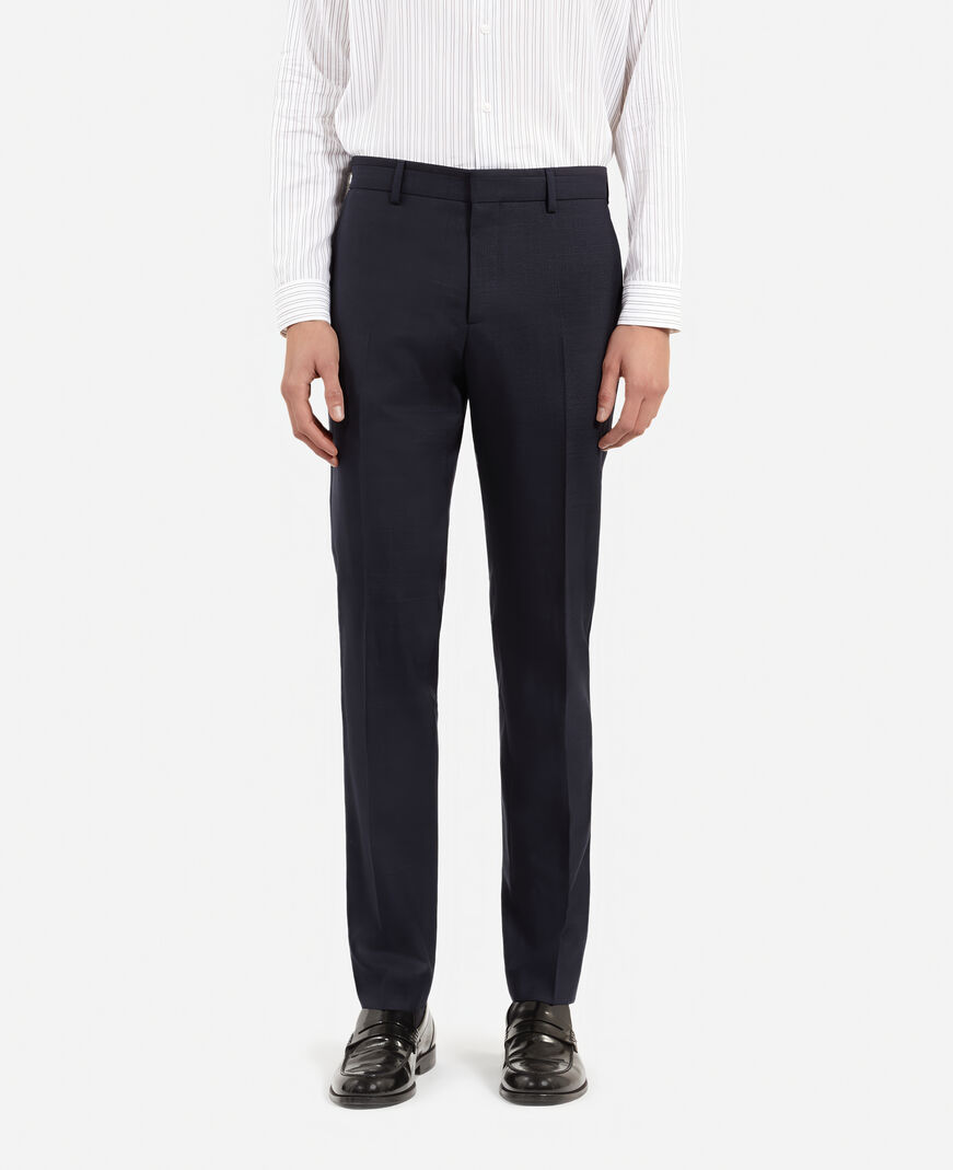 The Kooples HERREN NAVY anzughose flohfuß blau