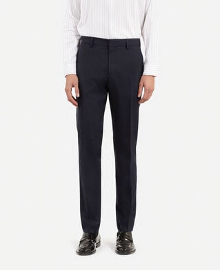 The Kooples HERREN NAVY anzughose flohfuß blau