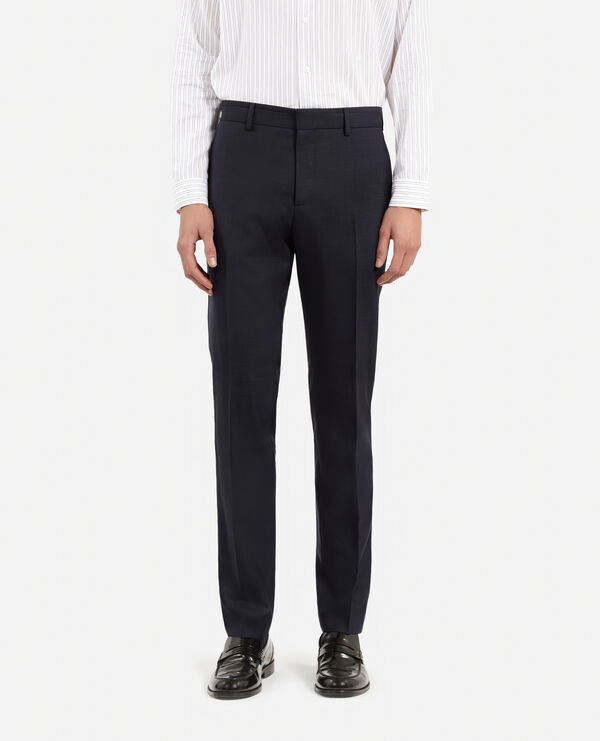 The Kooples HOMBRE NAVY pantalones de pata de gallo azules