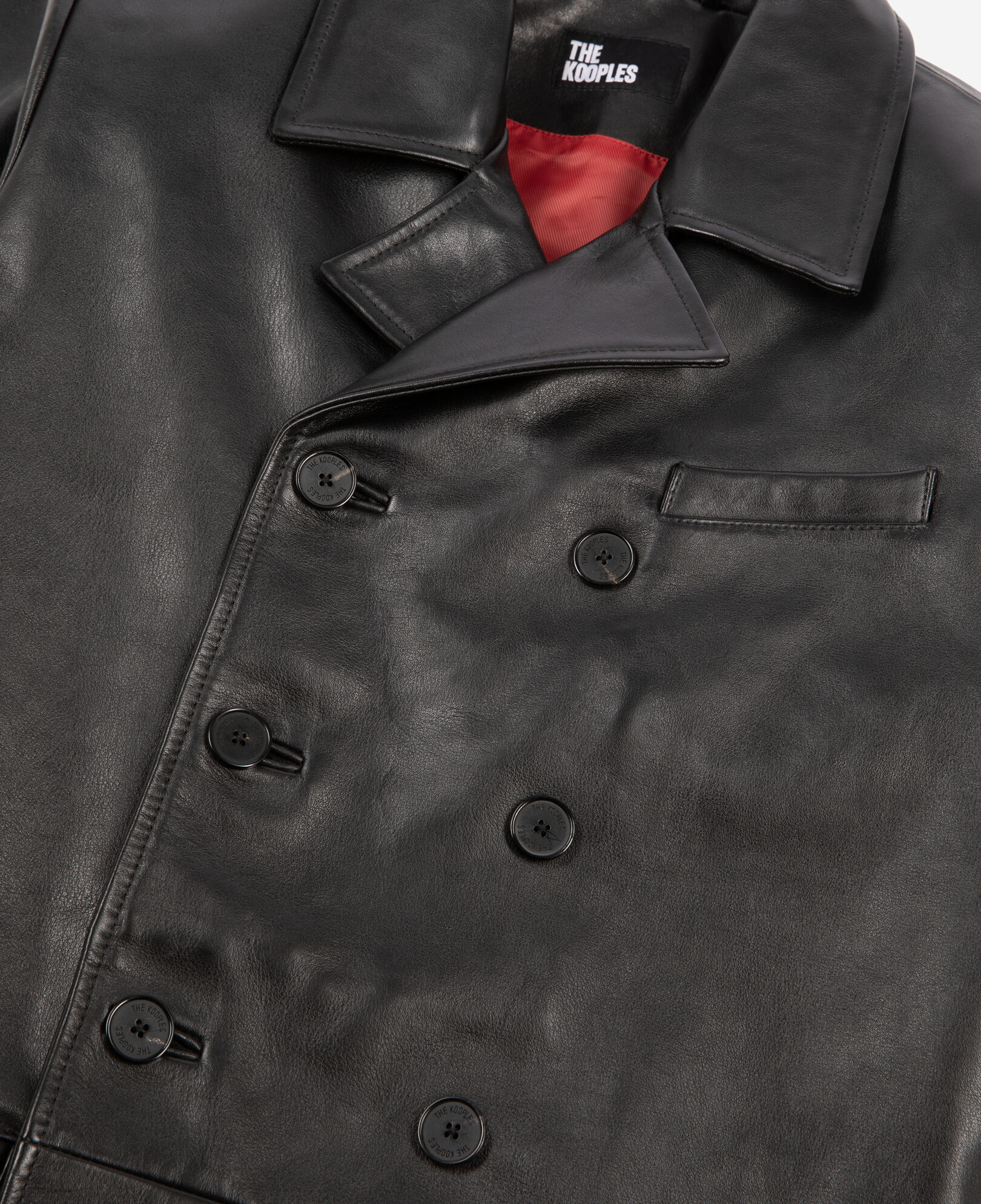 The Kooples HOMBRE BLACK chaqueta piel negra