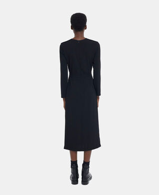 The Kooples DAMEN BLACK langes schwarzes kleid