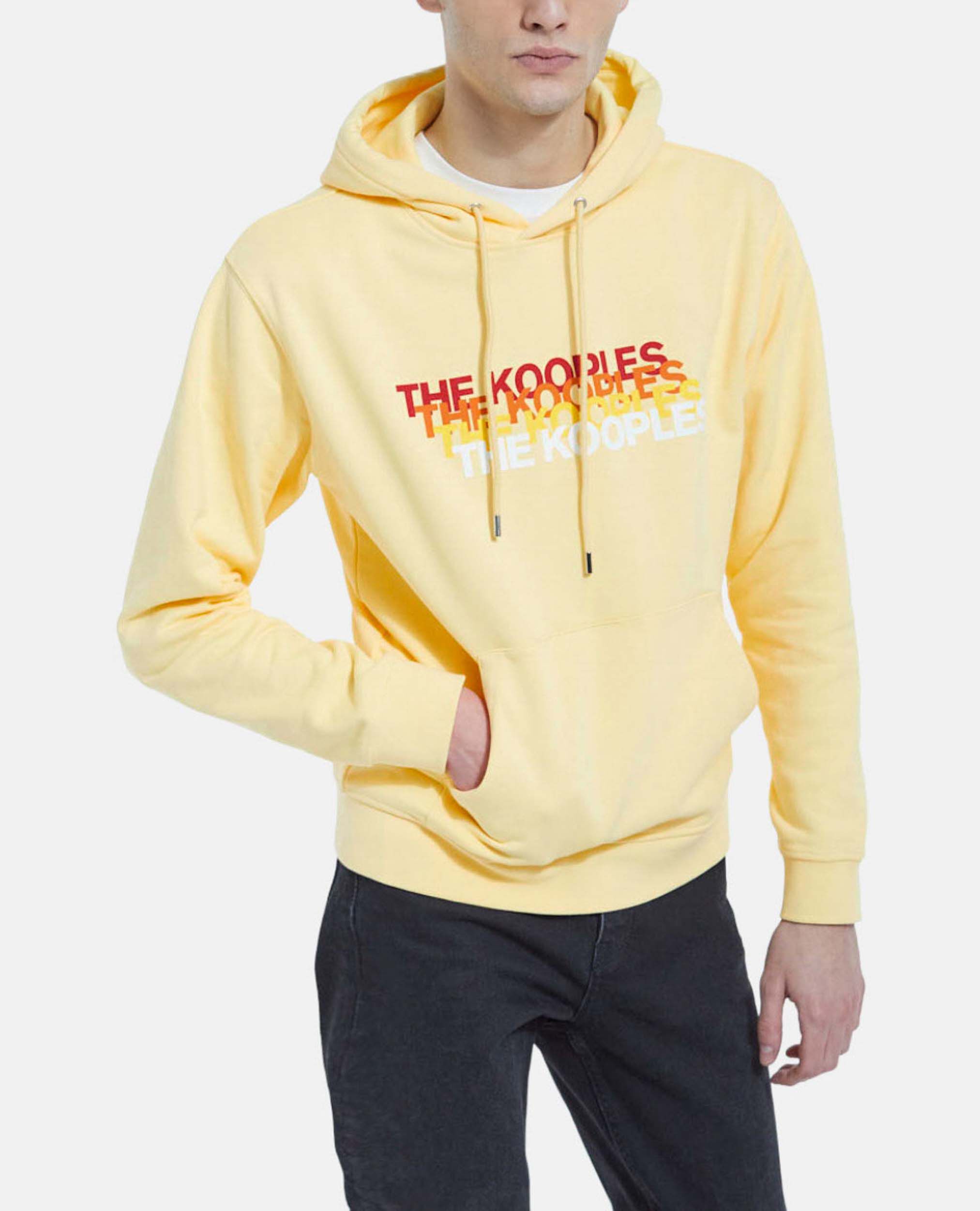 Hoodie jaune homme cheap