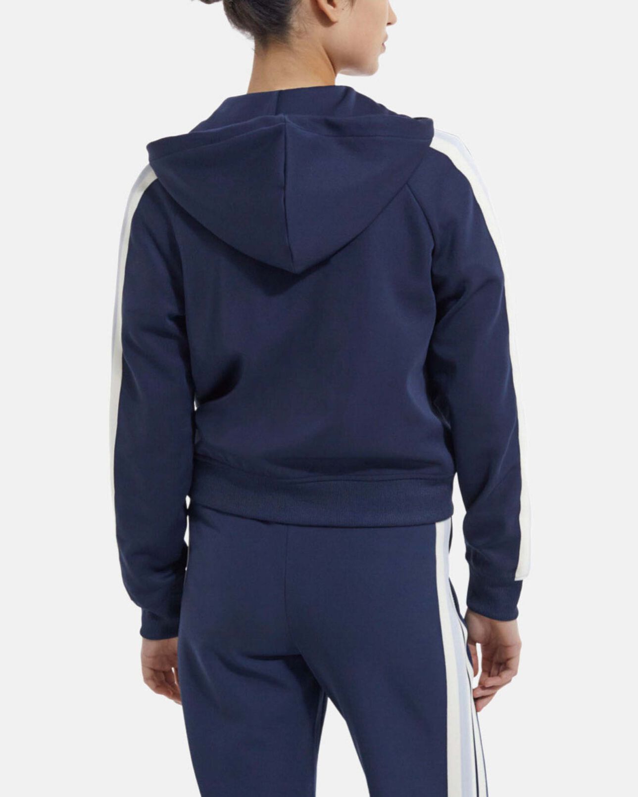 The Kooples WOMEN NAVY navy blue zip-up sweatshirt