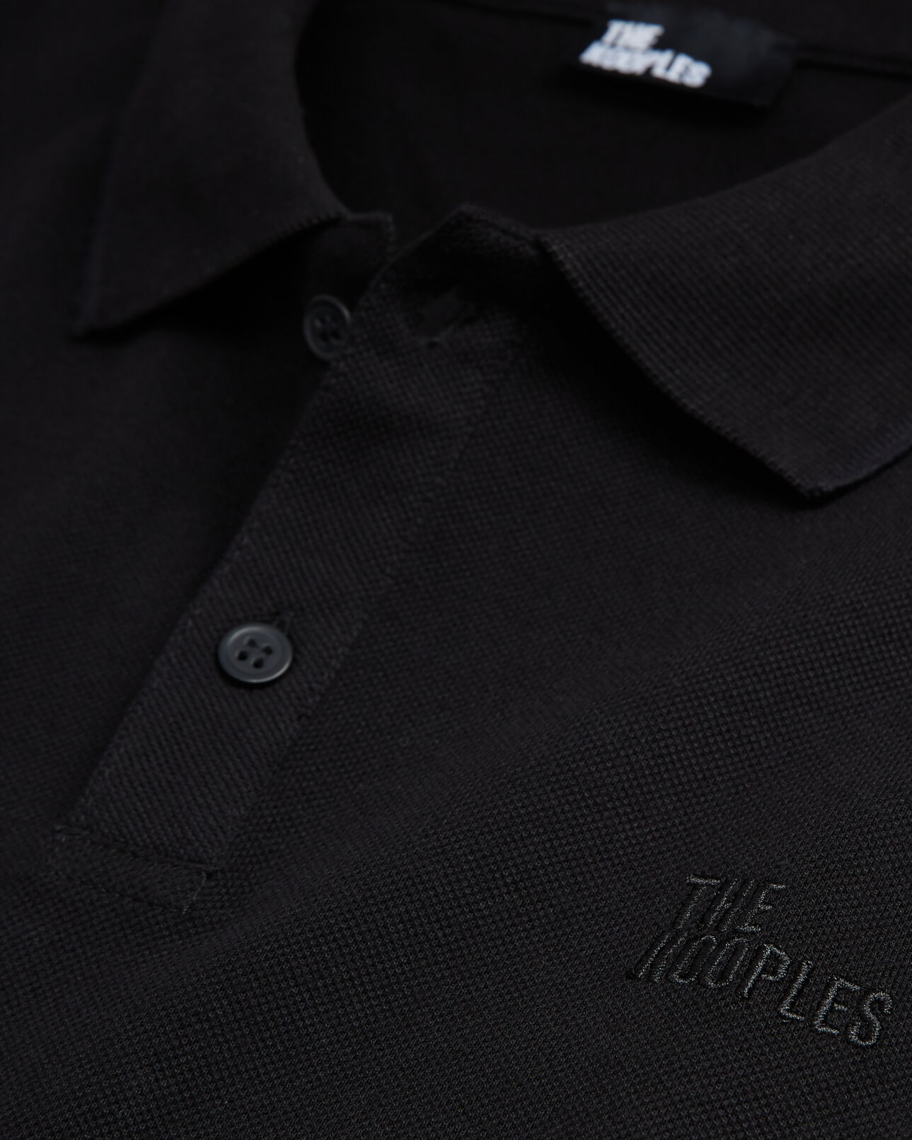 The Kooples HOMME BLACK polo noir