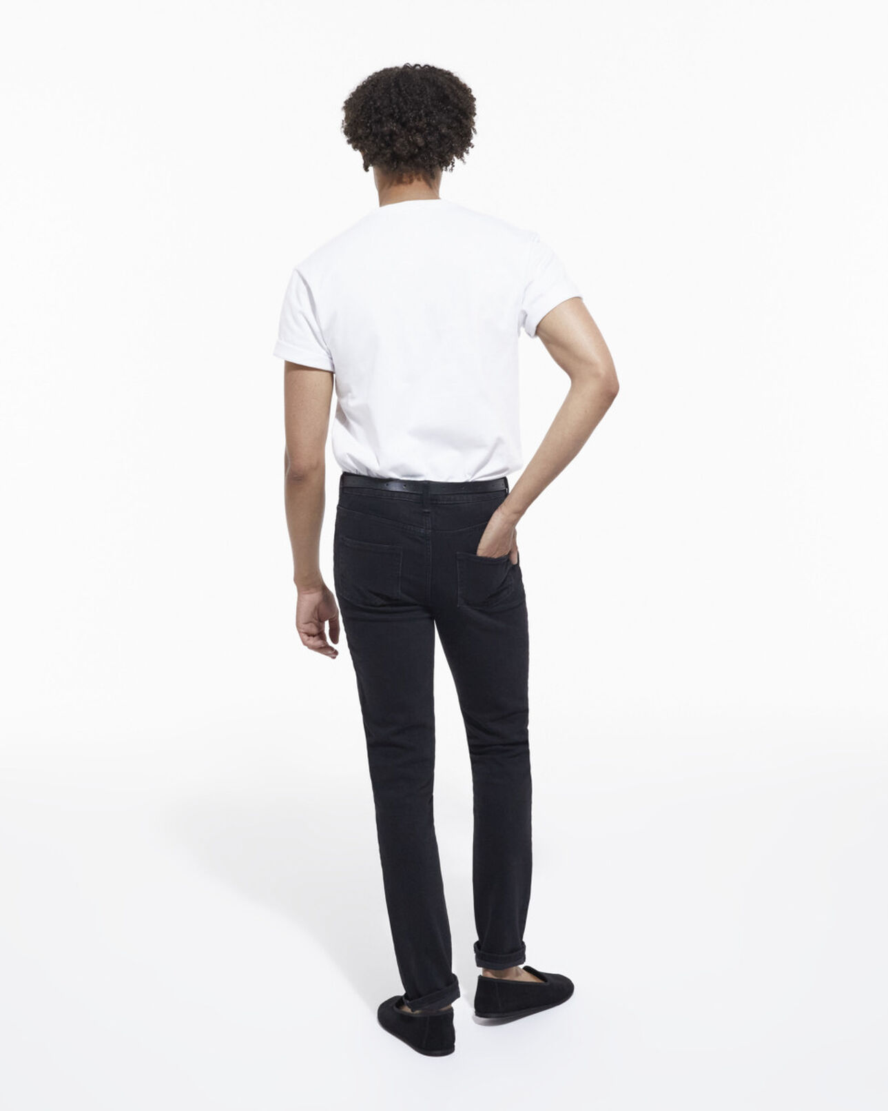The Kooples HOMME RED WHITE t-shirt sérigraphié bicolore