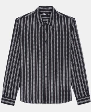 The Kooples H BLACK WHITE printed shirt