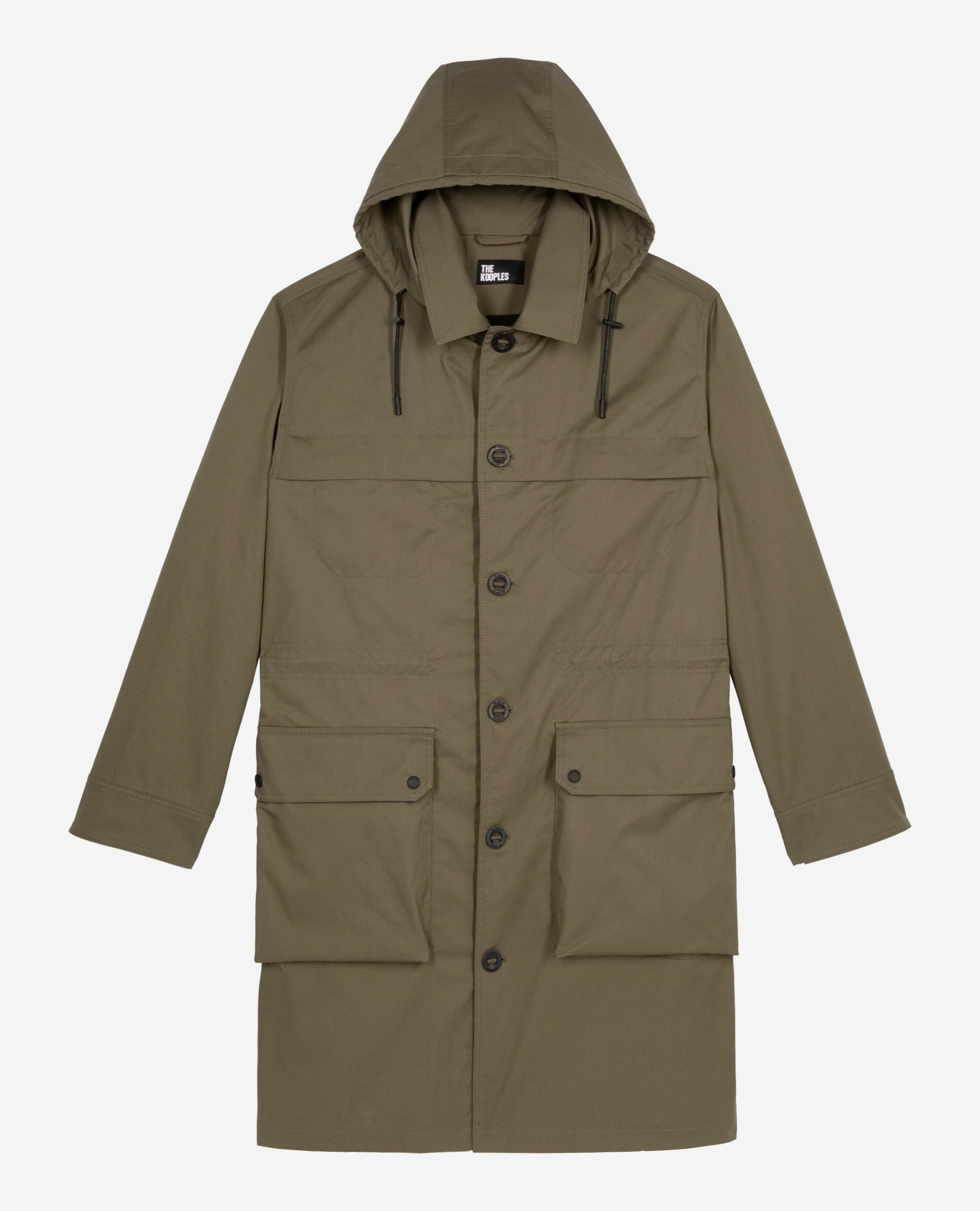 Parka à capuche kaki, KAKI, hi-res image number null