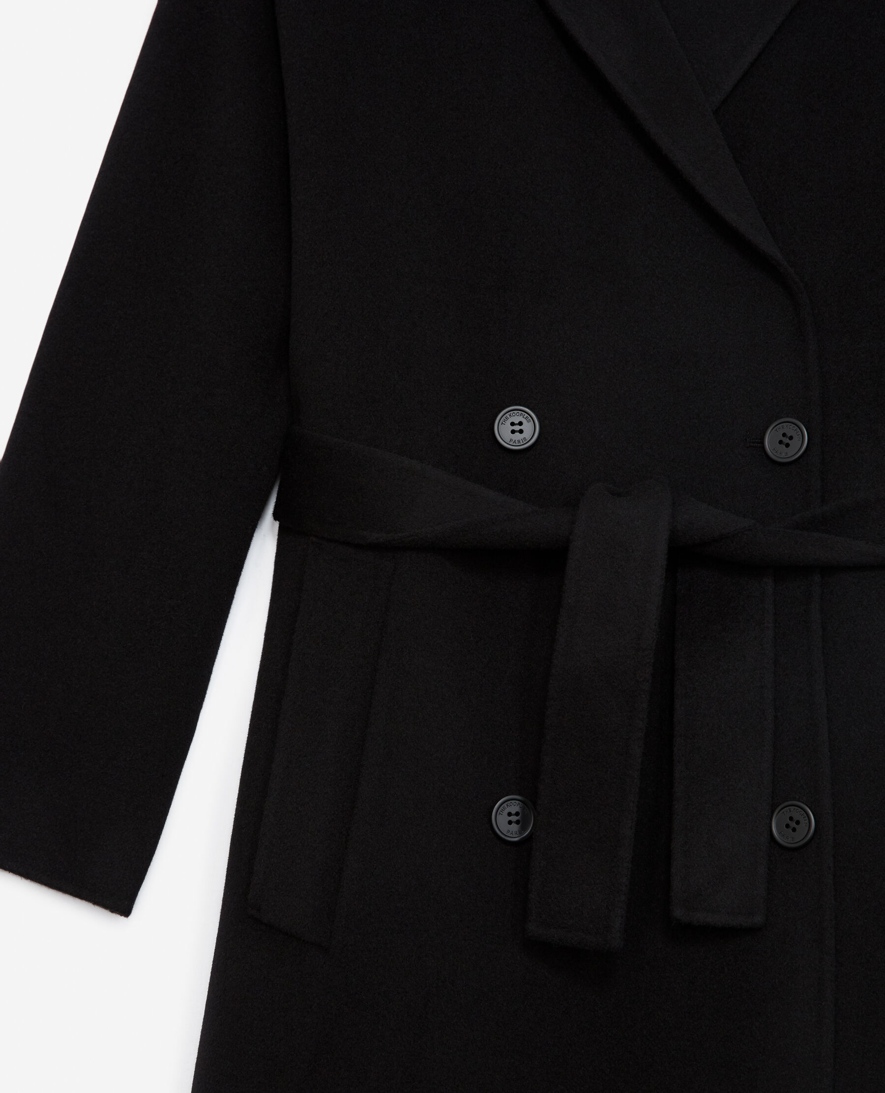 The kooples sales black coat