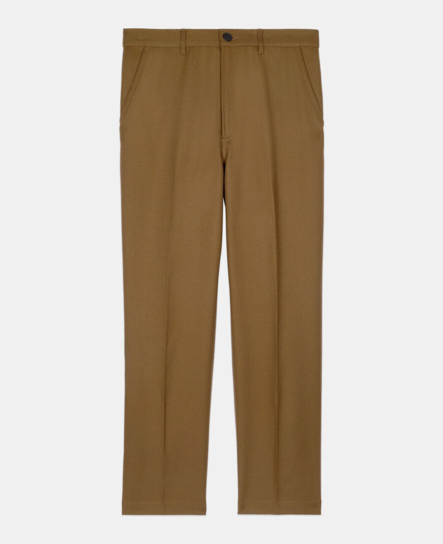 The Kooples H KAKI khaki wool trousers