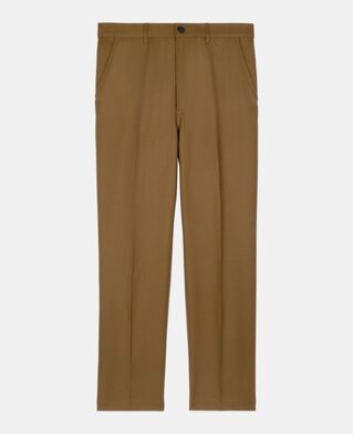 The Kooples H KAKI khaki wool trousers