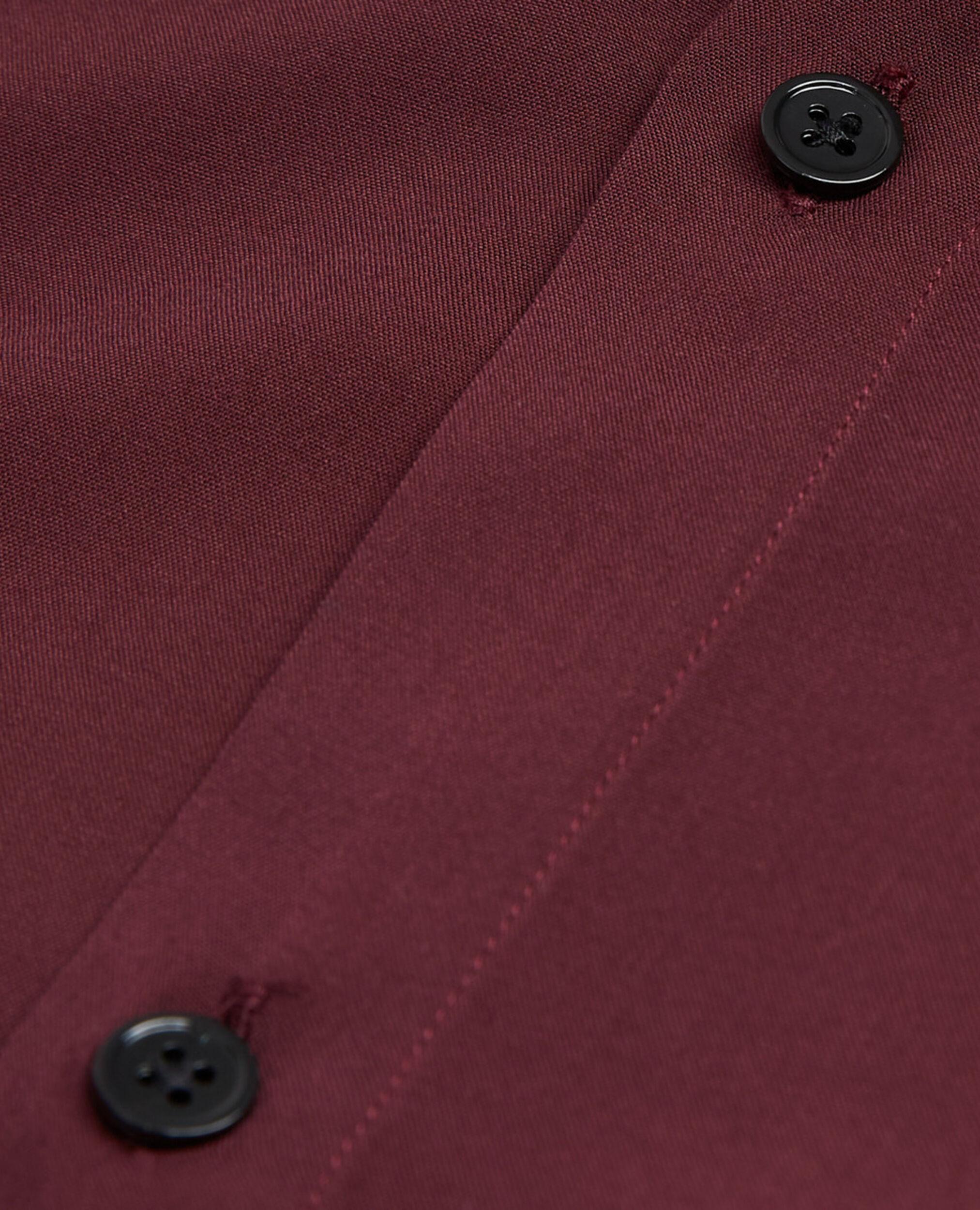 Red shirt with classic collar, BURGUNDY, hi-res image number null