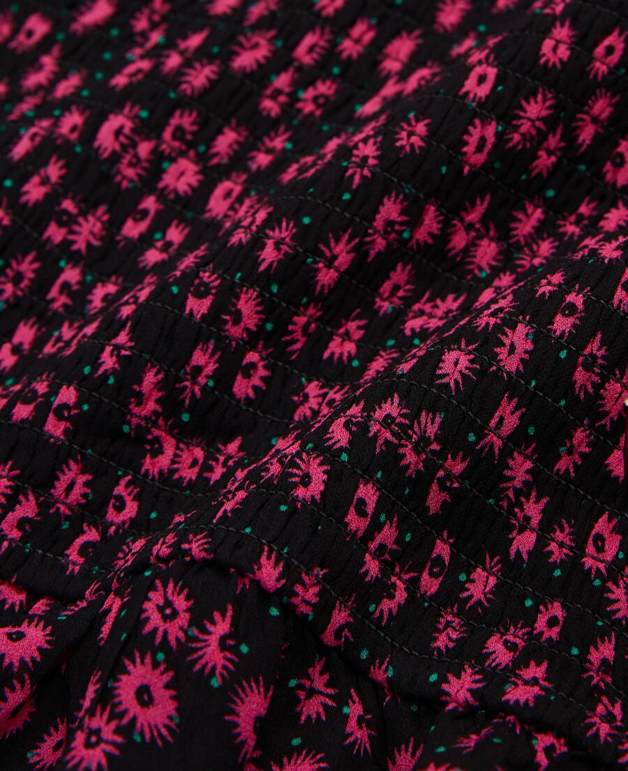 The Kooples DAMEN PINK kurzer rock mit print