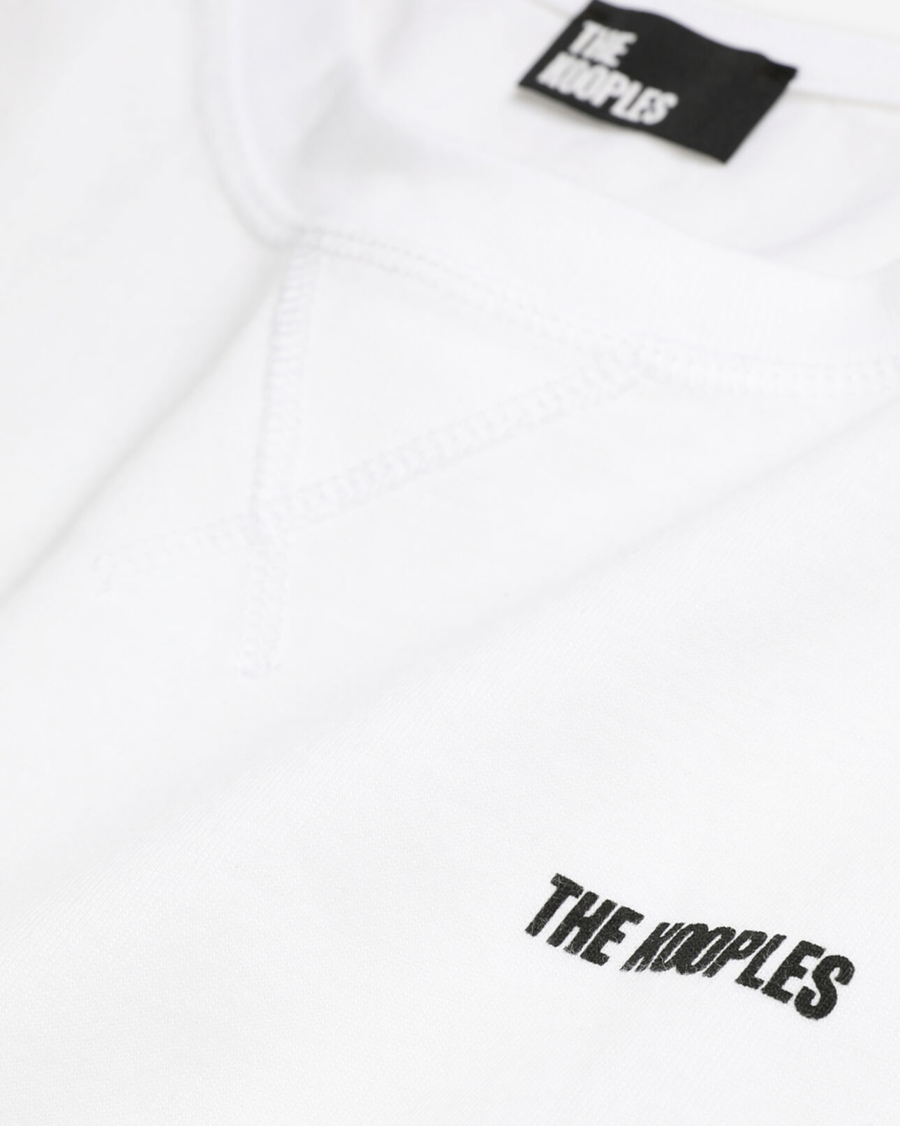 The Kooples HOMME WHITE t-shirt homme logo the kooples blanc