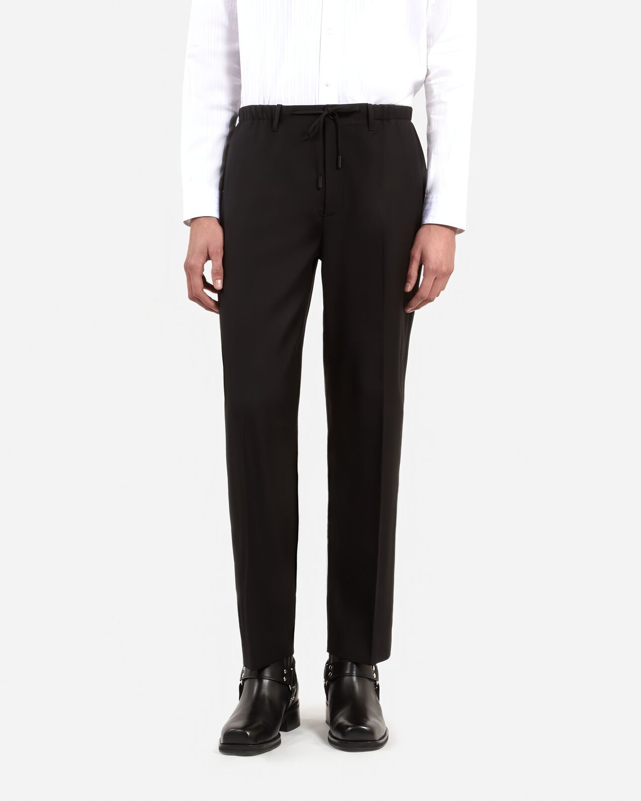 The Kooples HOMBRE BLACK pantalón recto negro