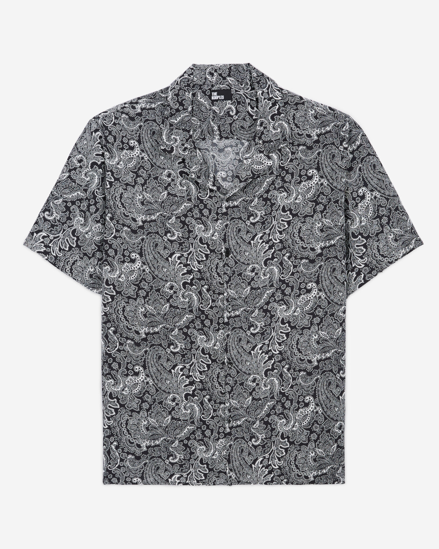 Chemise imprimée blanche et noire, BLACK WHITE, hi-res image number null