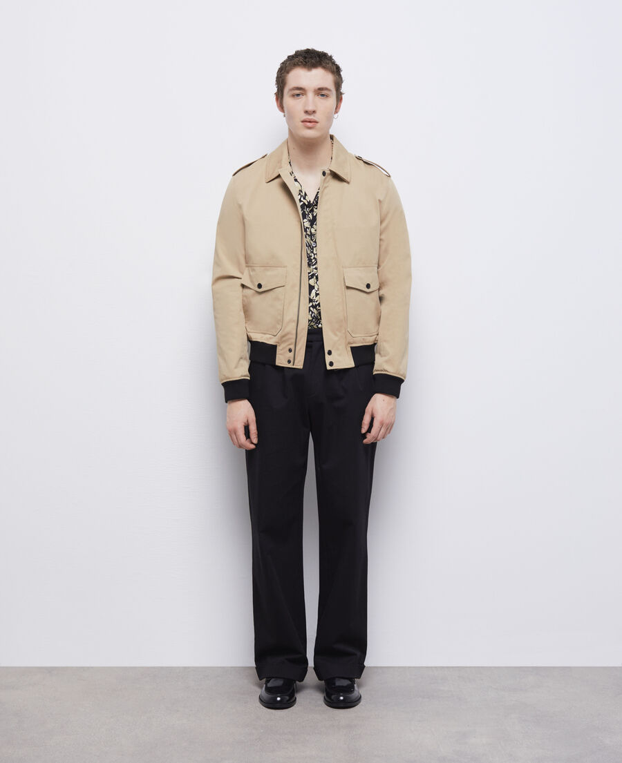 blouson beige