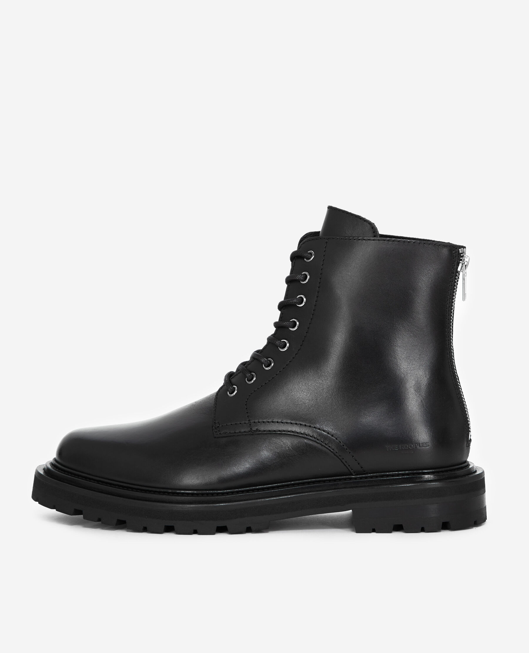 Black on sale leather boots