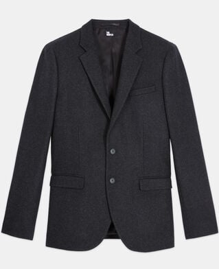 The Kooples H DARK GREY gray wool suit jacket