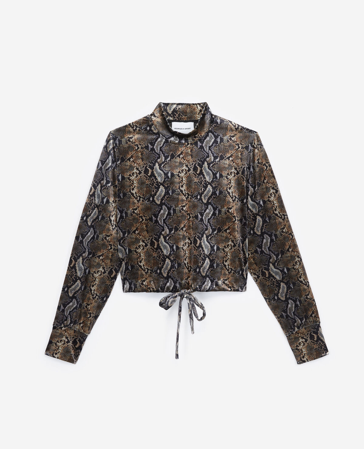 Snake sales print sweatshirt